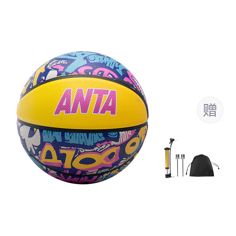 Резиновый баскетбольный мяч для тренировок unisex ANTA
Резиновый баскетбольный мяч для тренировок unisex ANTA