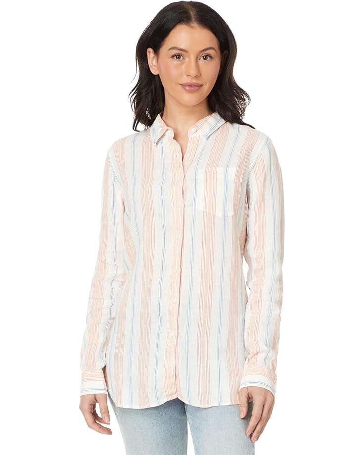 Рубашка L.L.Bean Premium Washable Linen Shirt Tunic Stripe, цвет Sunrise Pink Stripe
Рубашка L.L.Bean Premium Washable Linen Shirt Tunic Stripe, цвет Sunrise Pink Stripe