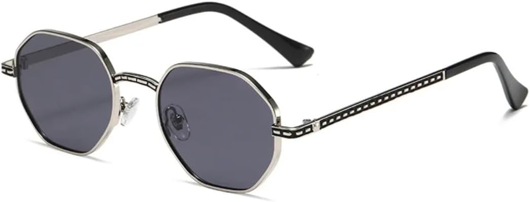 Многоугольные металлические солнцезащитные очки для женщин и мужчин в стиле ретро, для вождения, модные, для путешествий, с защитой от УФ-излучения UV400 TVTBBVV, C3
Многоугольные металлические солнцезащитные очки для женщин и мужчин в стиле ретро, для вождения, модные, для путешествий, с защитой от УФ-излучения UV400 TVTBBVV, C3