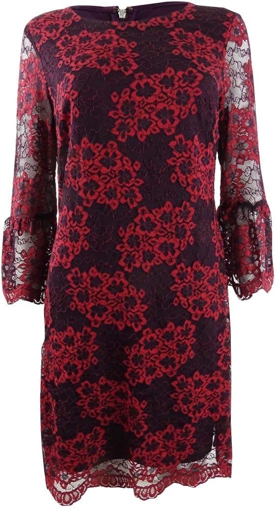 Женское кружевное платье-трапеция Tommy Hilfiger с рукавами-колокольчиками, Red Multi
Женское кружевное платье-трапеция Tommy Hilfiger с рукавами-колокольчиками, Red Multi
