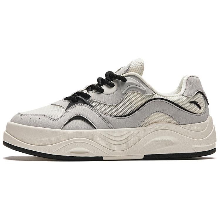 Анта Seaweed Мужские бело-серые легкие низкие скейтерские кеды для увеличения роста
Анта Seaweed Мужские бело-серые легкие низкие скейтерские кеды для увеличения роста