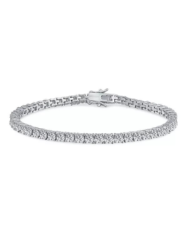 Классический теннисный браслет на лодыжку с фианитами 3 мм, длина 9 дюймов Bling Jewelry, clear
Классический теннисный браслет на лодыжку с фианитами 3 мм, длина 9 дюймов Bling Jewelry, clear