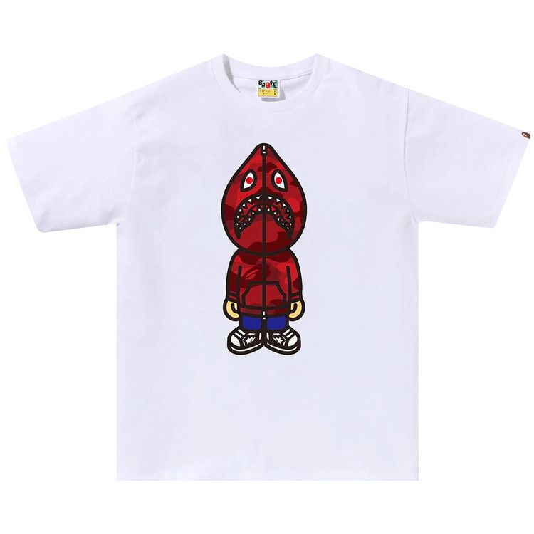 Футболка BAPE Color Camo Classic Milo Shark Tee, White/Red
Футболка BAPE Color Camo Classic Milo Shark Tee, White/Red
