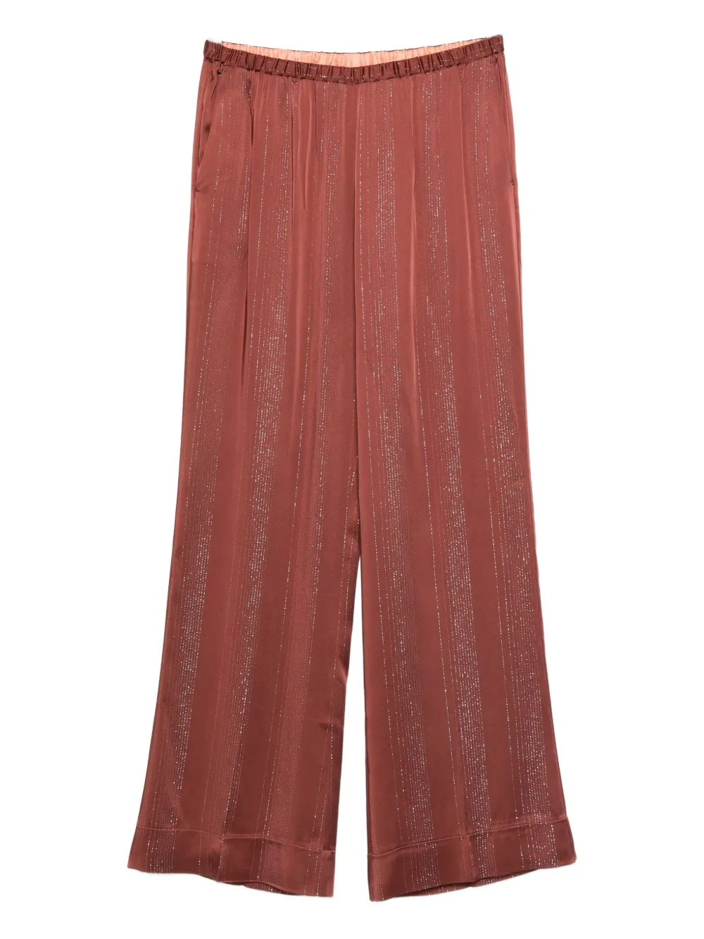 Брюки с металлическим покрытием Forte Forte, коричневый
Брюки с металлическим покрытием Forte Forte, коричневый