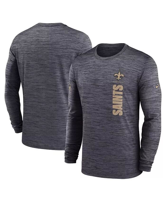 Мужская черная футболка New Orleans Saints 2024 Sideline Velocity Performance с длинным рукавом Nike
Мужская черная футболка New Orleans Saints 2024 Sideline Velocity Performance с длинным рукавом Nike