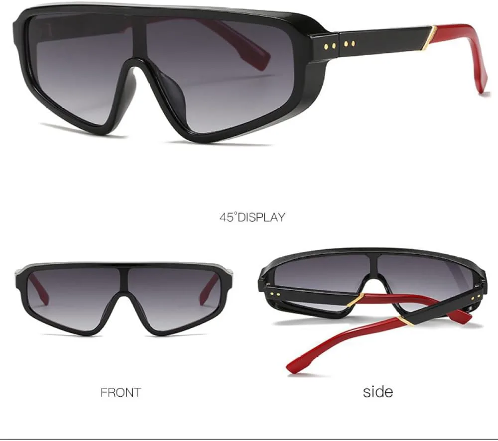 Винтажные панк-солнцезащитные очки для мужчин и женщин, модные цельные солнцезащитные очки для женщин, ретро-очки коричневого цвета TYUVIVO, Green-yellow
Винтажные панк-солнцезащитные очки для мужчин и женщин, модные цельные солнцезащитные очки для женщин, ретро-очки коричневого цвета TYUVIVO, Green-yellow