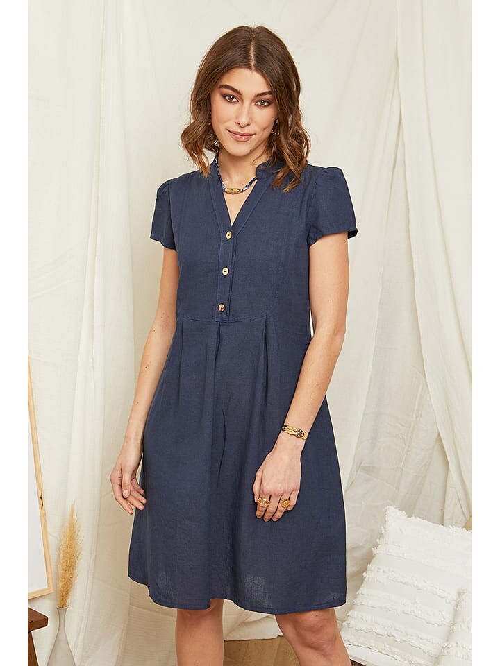 Короткое платье Rodier Lin Leinen, темно-синий
Короткое платье Rodier Lin Leinen, темно-синий