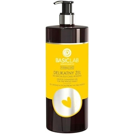 Нежное мыло для тела и волос для всей семьи 500мл, Basiclab
Нежное мыло для тела и волос для всей семьи 500мл, Basiclab