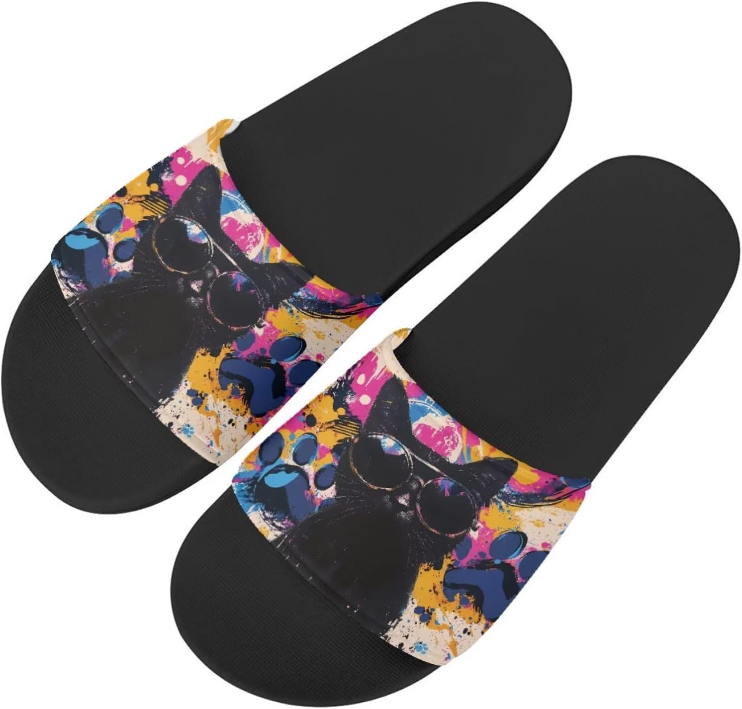 Женские сандалии с принтом кошки, удобные тапочки, повседневные сандалии для дома, летние домашние тапочки, для улицы и дома, противоскользящие Getelinseng, Cat,splash Ink
Женские сандалии с принтом кошки, удобные тапочки, повседневные сандалии для дома, летние домашние тапочки, для улицы и дома, противоскользящие Getelinseng, Cat,splash Ink