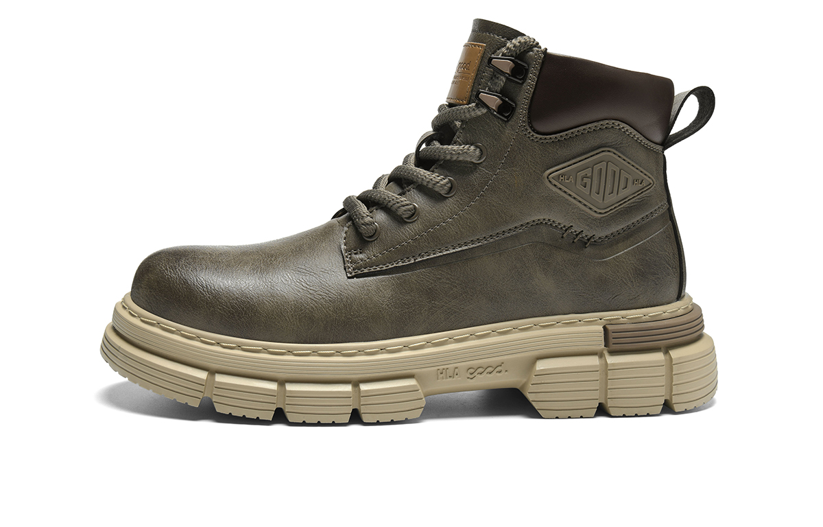 HLA Рабочие ботинки короткие мартин мужские хаки, цвет Khaki
HLA Рабочие ботинки короткие мартин мужские хаки, цвет Khaki