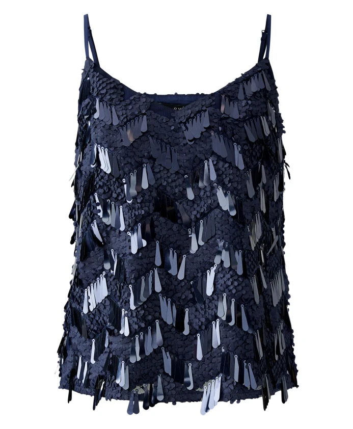 Топ с пайетками Oui, синий
Топ с пайетками Oui, синий