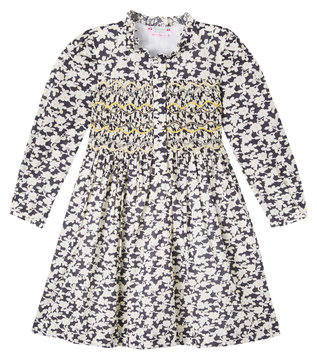 Женское платье Juliane из хлопка с цветочным принтом и сборками Bonpoint, Fleurs Noir
Женское платье Juliane из хлопка с цветочным принтом и сборками Bonpoint, Fleurs Noir