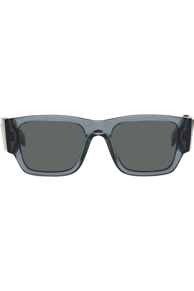 Prada Eyewear Солнцезащитные очки с логотипом в виде синего треугольника
Prada Eyewear Солнцезащитные очки с логотипом в виде синего треугольника