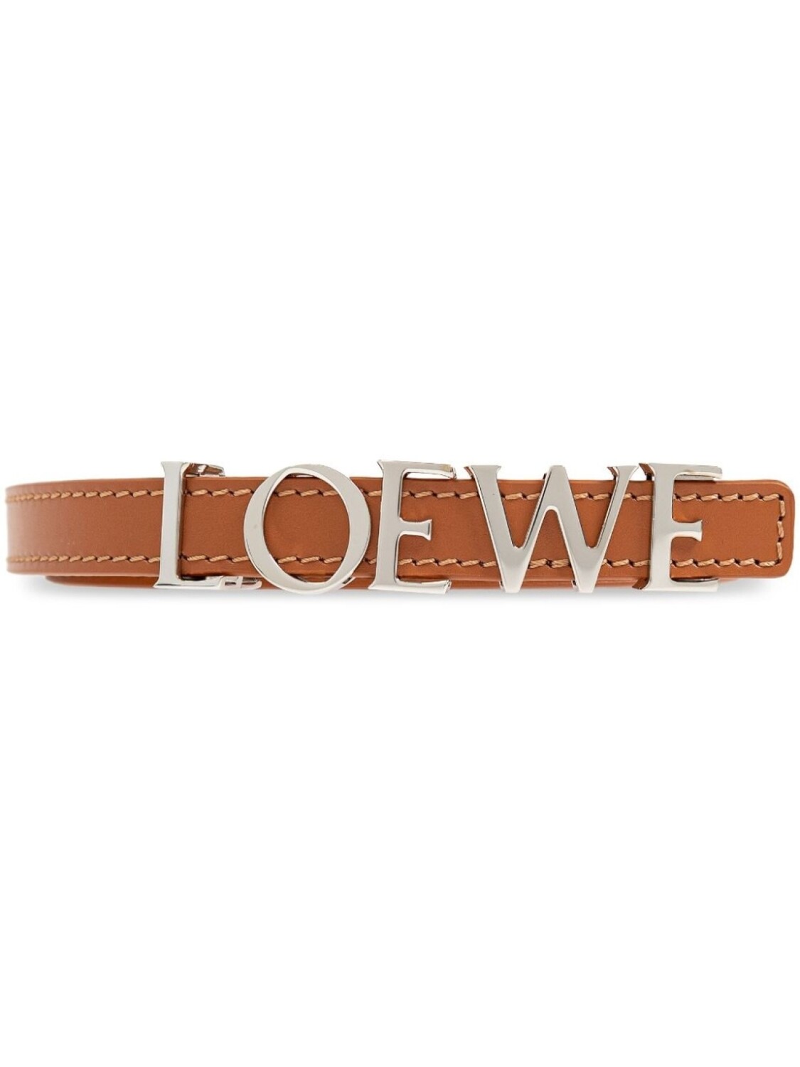 Ремень с логотипом LOEWE, коричневый 
Ремень с логотипом LOEWE, коричневый