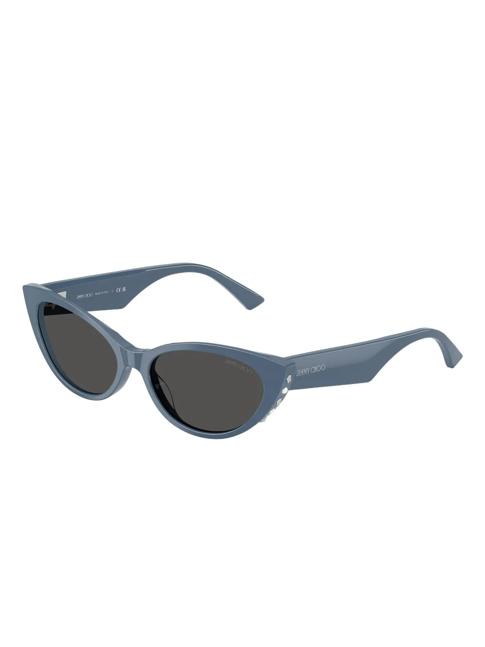 Декорированные солнцезащитные очки в оправе 'кошачий глаз' Jimmy Choo Eyewear, синий
Декорированные солнцезащитные очки в оправе 'кошачий глаз' Jimmy Choo Eyewear, синий