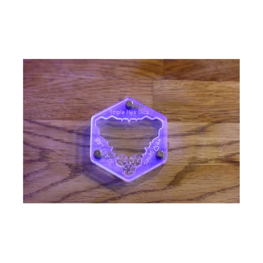 Тройной шестигранный кубик - синий, Dice & Accessories (3D Art Lab)
Тройной шестигранный кубик - синий, Dice & Accessories (3D Art Lab)