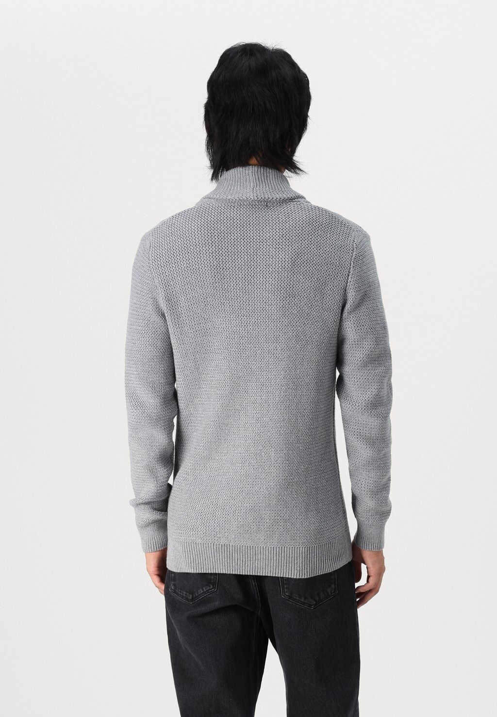 Кардиган SLHRICHARD SHAWL NECK Selected Homme, серый 
Кардиган SLHRICHARD SHAWL NECK Selected Homme, серый