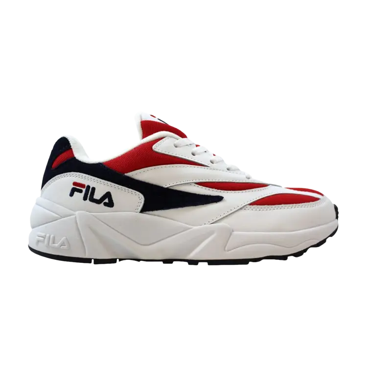 Кроссовки Fila V94M 'White Red Navy', белый
Кроссовки Fila V94M 'White Red Navy', белый