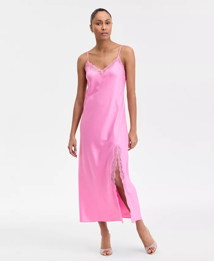 Женская атласная ночная сорочка с кружевной отделкой I.N.C. International Concepts, розовый
Женская атласная ночная сорочка с кружевной отделкой I.N.C. International Concepts, розовый