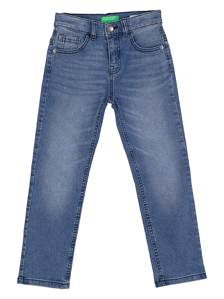 Джинсы - стандартный крой - синего цвета Benetton
Джинсы - стандартный крой - синего цвета Benetton