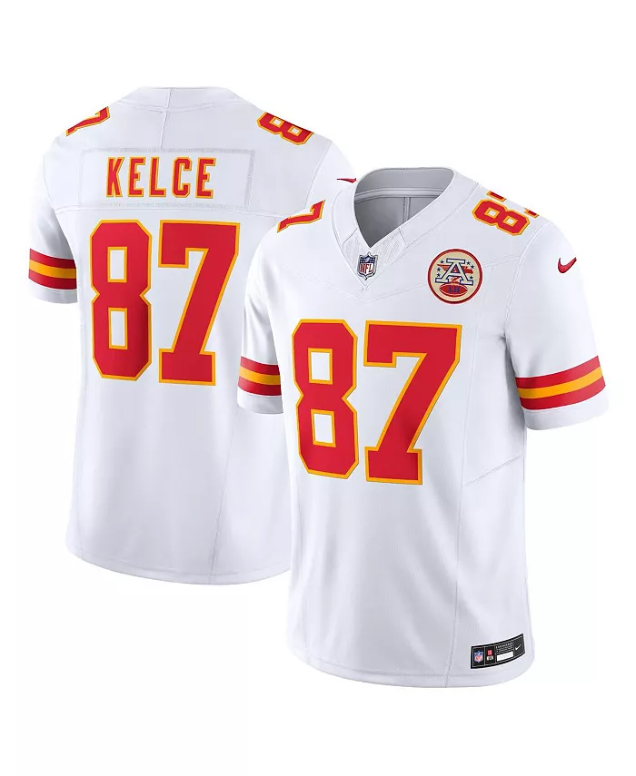 Мужская лимитированная джерси Travis Kelce Kansas City Chiefs Vapor F.U.S.E Nike, белый
Мужская лимитированная джерси Travis Kelce Kansas City Chiefs Vapor F.U.S.E Nike, белый