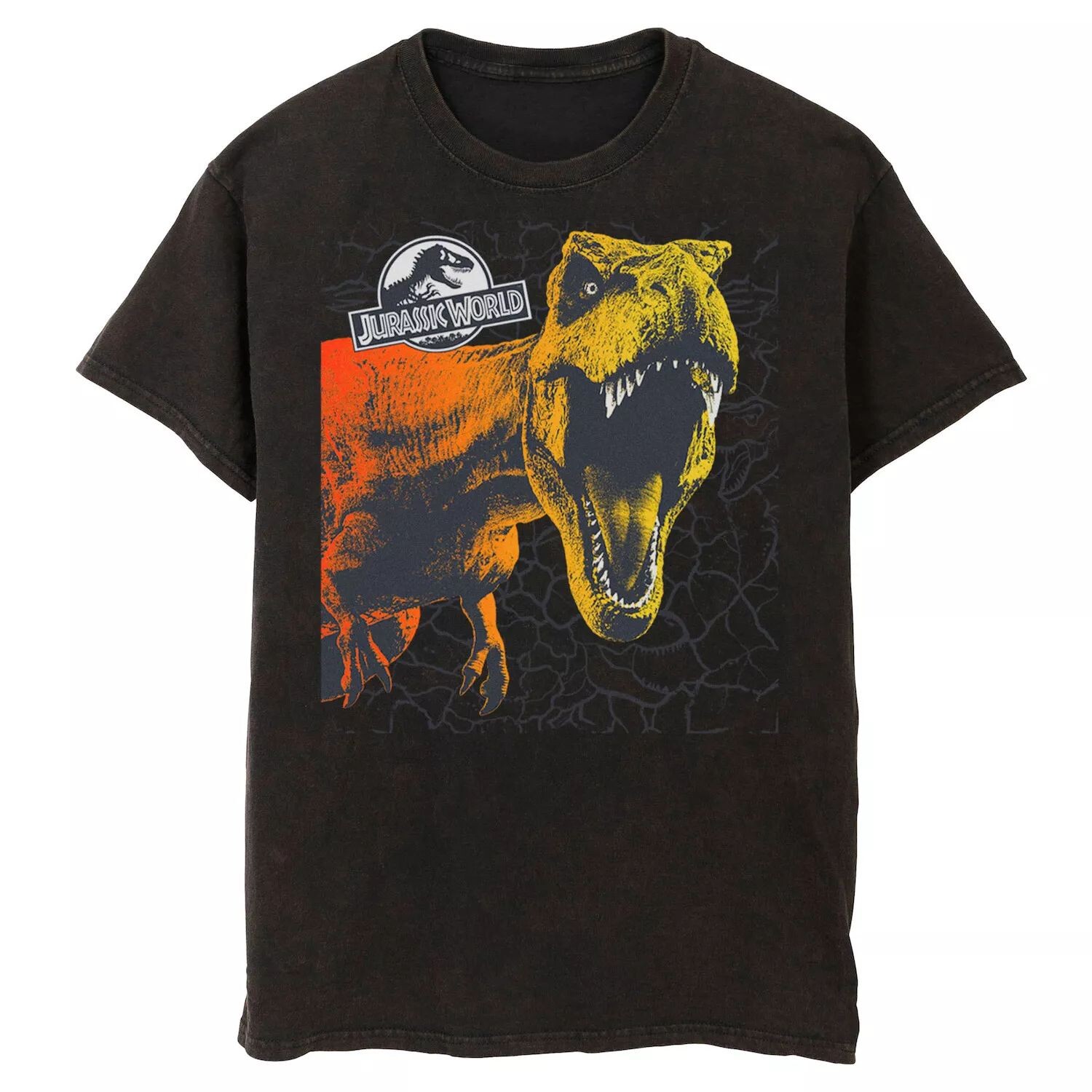 Мужская футболка Jurassic World Two T-Rex Color Pop Cracks Licensed Character, черный
Мужская футболка Jurassic World Two T-Rex Color Pop Cracks Licensed Character, черный