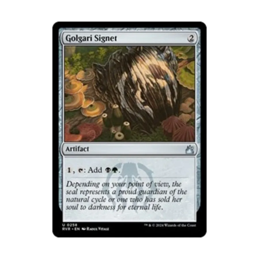 CCG Печатка Голгари (U), MTG - Ravnica Remastered
CCG Печатка Голгари (U), MTG - Ravnica Remastered