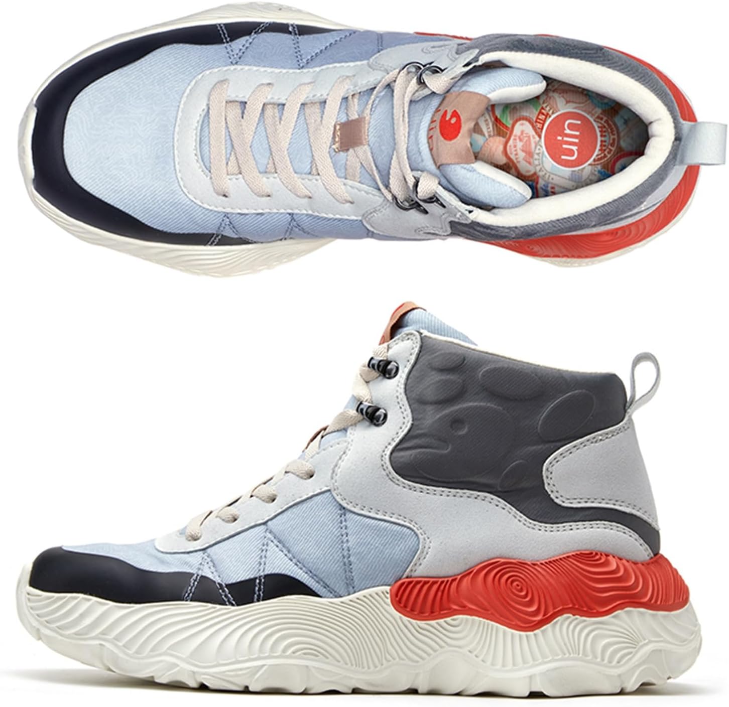 Мужские модные кроссовки UIN для ходьбы, искусства и путешествий, парк Тейде, синий
Мужские модные кроссовки UIN для ходьбы, искусства и путешествий, парк Тейде, синий