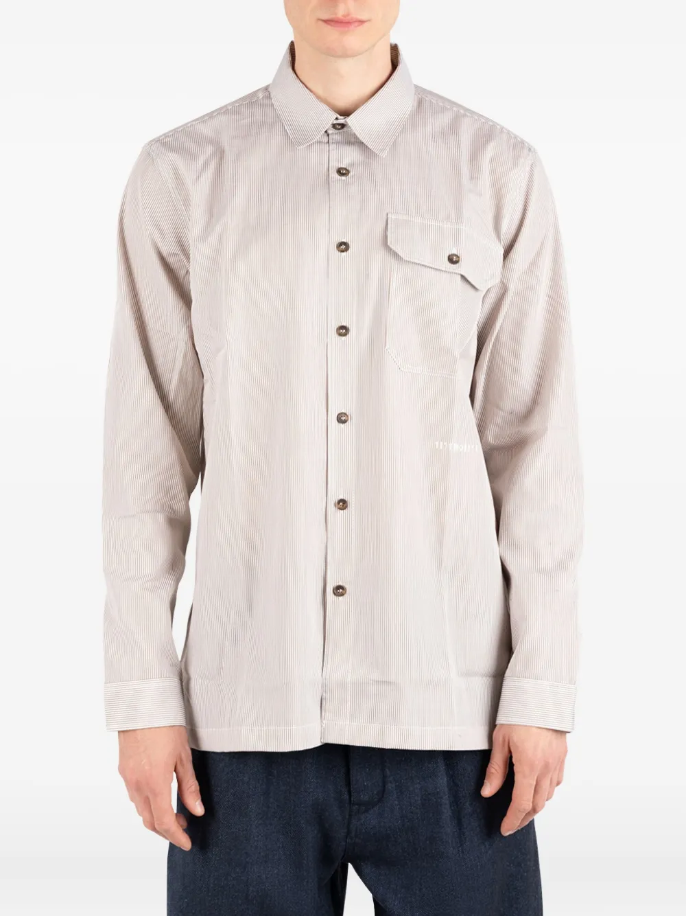 Рубашка в полоску Deadline Société Anonyme, бежевый
Рубашка в полоску Deadline Société Anonyme, бежевый