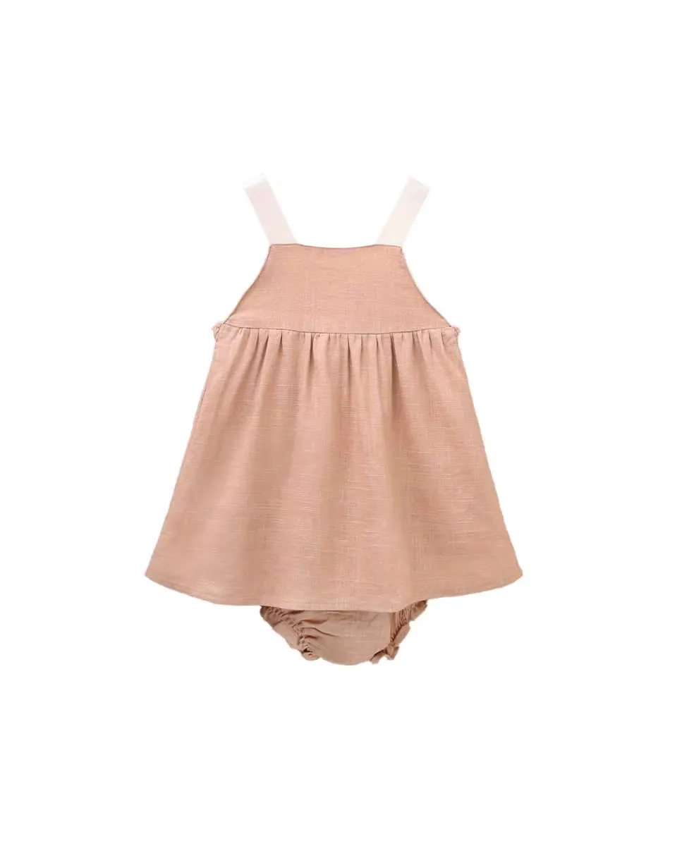 Платье в стиле Иисуса для девочки телесного цвета с трусиками в тон Dadati
Платье в стиле Иисуса для девочки телесного цвета с трусиками в тон Dadati