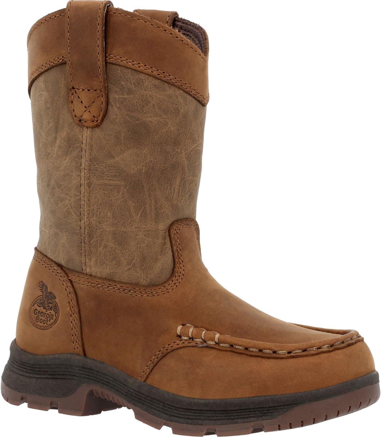 Детские ботинки Georgia Boot Athens SuperLyte PullOn Boot от Georgia Boot для малышей, коричневый
Детские ботинки Georgia Boot Athens SuperLyte PullOn Boot от Georgia Boot для малышей, коричневый