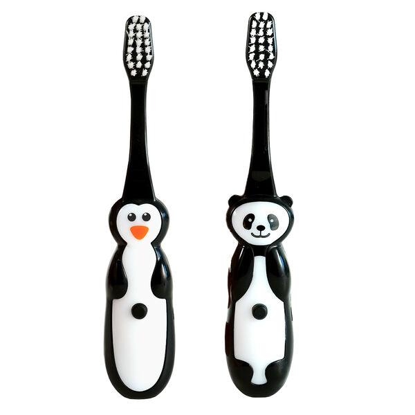Набор: зубная щетка пингвин, 1 шт. + зубная щетка панда, 1 шт. Dr Scott
Набор: зубная щетка пингвин, 1 шт. + зубная щетка панда, 1 шт. Dr Scott