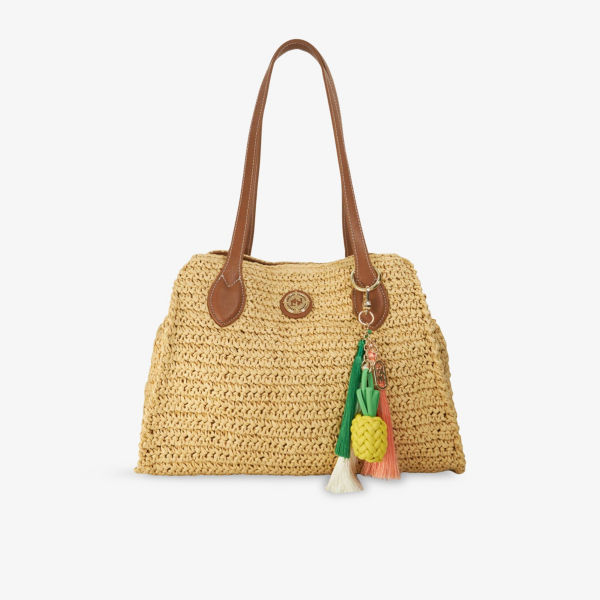 Сумка через плечо Dune большая плетеная, синий
Сумка через плечо Dune большая плетеная, синий