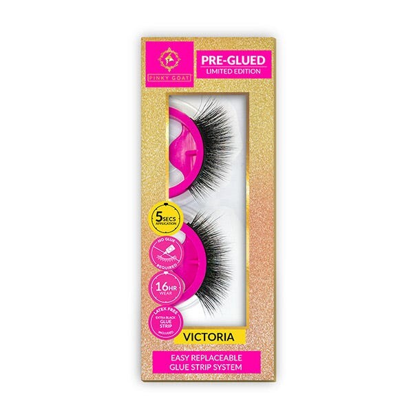 Предварительно приклеенные накладные ресницы Виктория 1 шт Pinky Goat
Предварительно приклеенные накладные ресницы Виктория 1 шт Pinky Goat