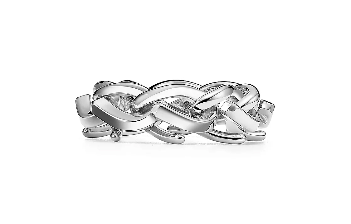TIFFANY & CO. Кольцо из стерлингового серебра 925 пробы Unisex Silver
TIFFANY & CO. Кольцо из стерлингового серебра 925 пробы Unisex Silver