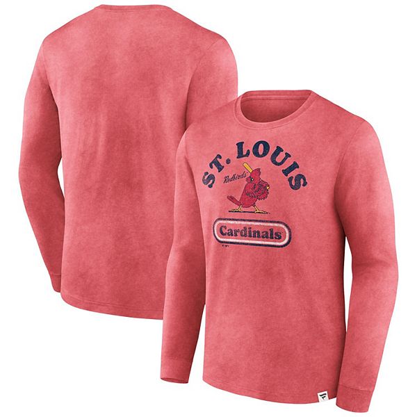Мужская красная футболка с длинным рукавом St Louis Cardinals Circus Catch Fanatics
Мужская красная футболка с длинным рукавом St Louis Cardinals Circus Catch Fanatics