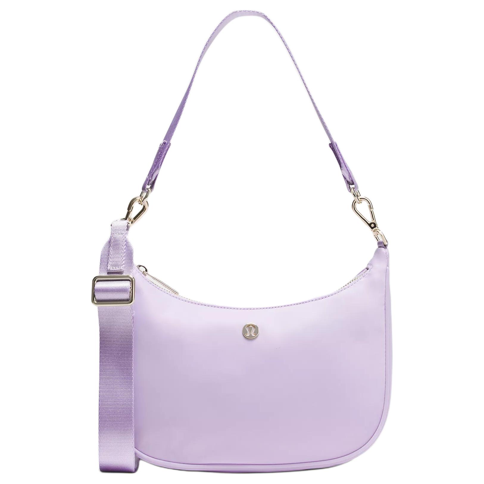 Lululemon Переработанная нейлоновая женская сумка через плечо лавандового цвета, Lavender
Lululemon Переработанная нейлоновая женская сумка через плечо лавандового цвета, Lavender