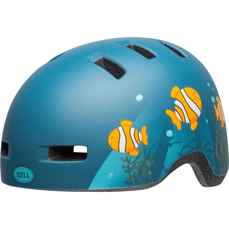 Шлем Bell Lil Ripper Bell, Clown Fish Matte Grey/Blue
Шлем Bell Lil Ripper Bell, Clown Fish Matte Grey/Blue