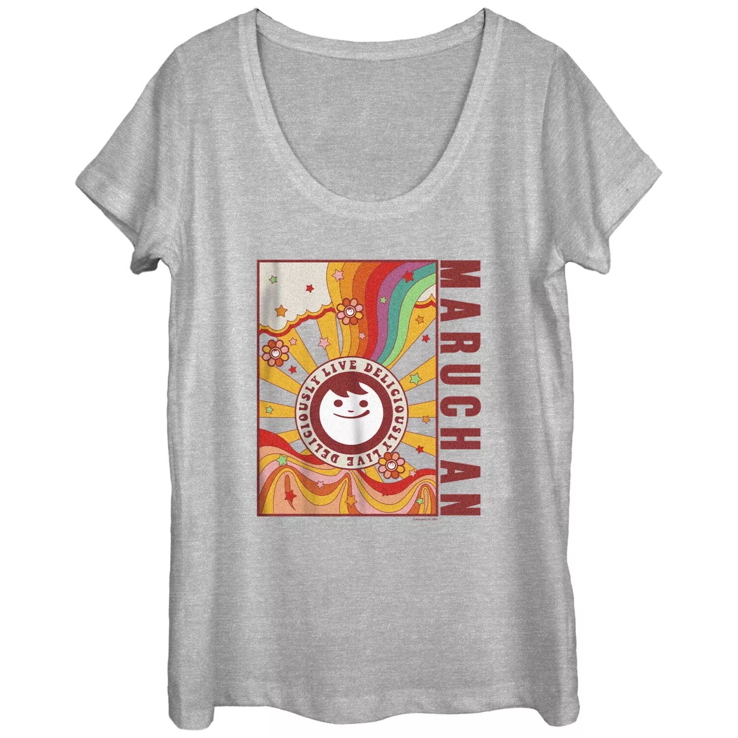 Детская футболка Maruchan Live Deliciously с овальным вырезом и рисунком Licensed Character
Детская футболка Maruchan Live Deliciously с овальным вырезом и рисунком Licensed Character