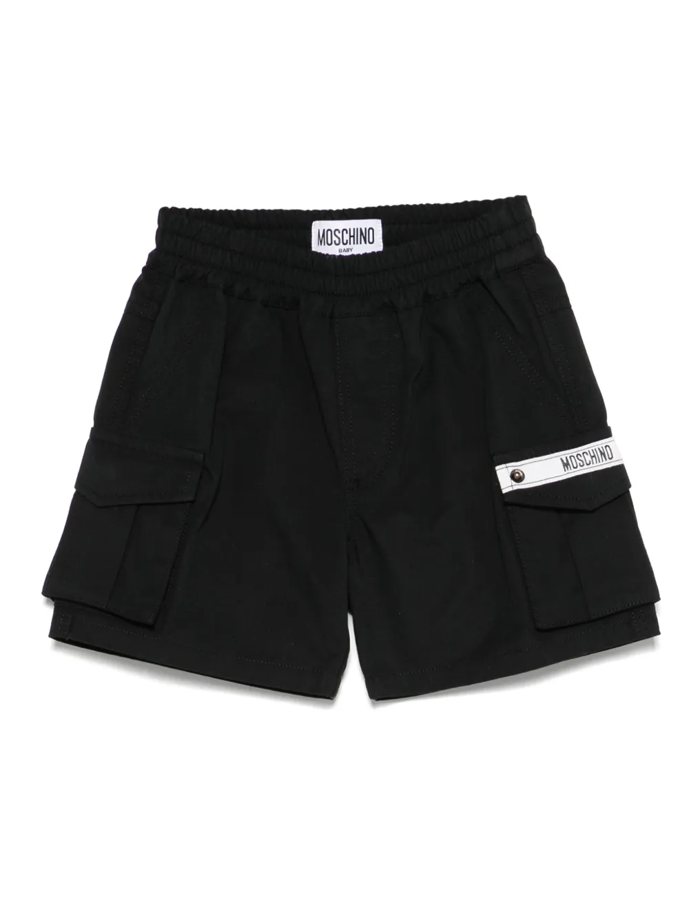 Шорты с логотипом Moschino Kids, черный
Шорты с логотипом Moschino Kids, черный