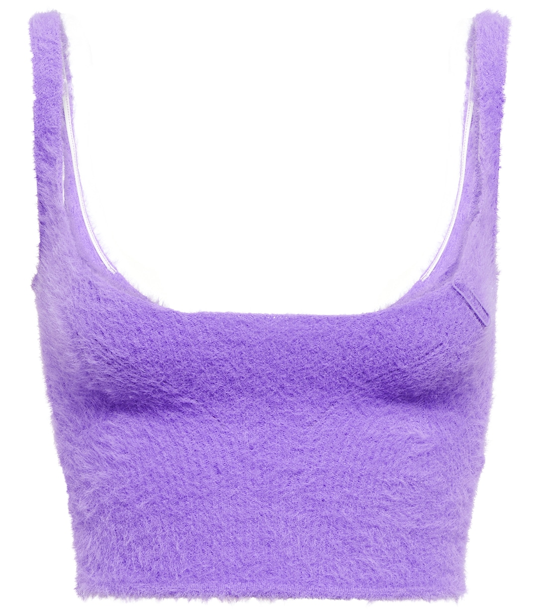 Укороченный топ из ребристой вязки Off-White, Lilac
Укороченный топ из ребристой вязки Off-White, Lilac