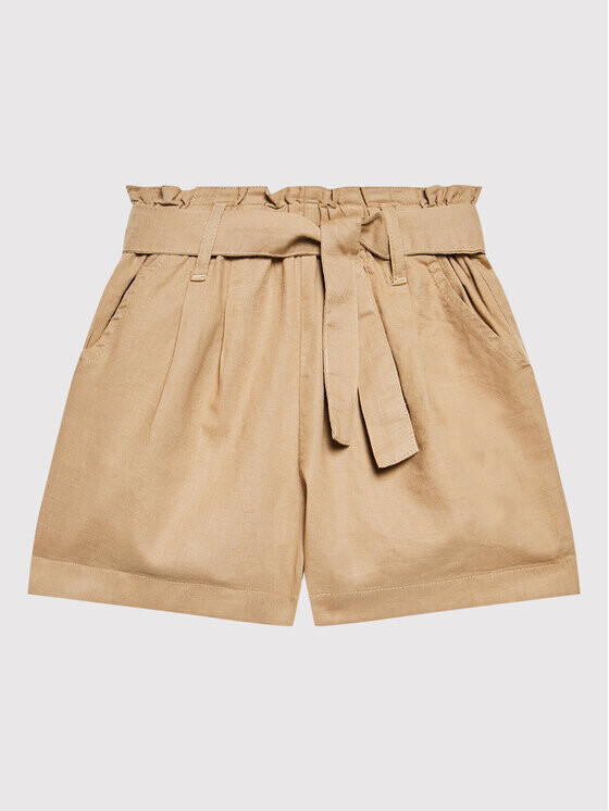 Тканевые шорты стандартного кроя United Colors Of Benetton, бежевый
Тканевые шорты стандартного кроя United Colors Of Benetton, бежевый