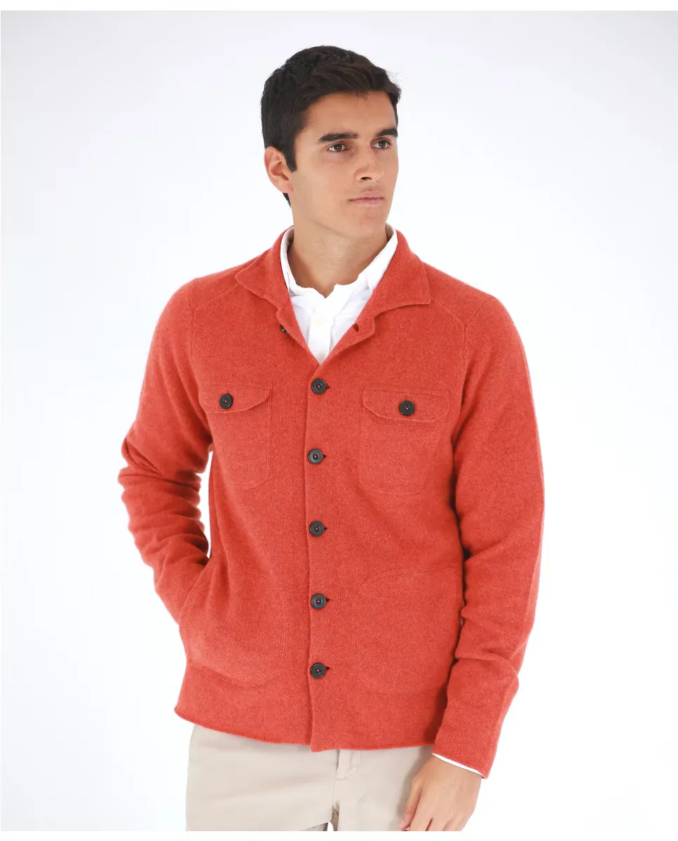 Мужской кардиган из 100% шерсти темно-оранжевого цвета Wickett Jones, оранжевый
Мужской кардиган из 100% шерсти темно-оранжевого цвета Wickett Jones, оранжевый