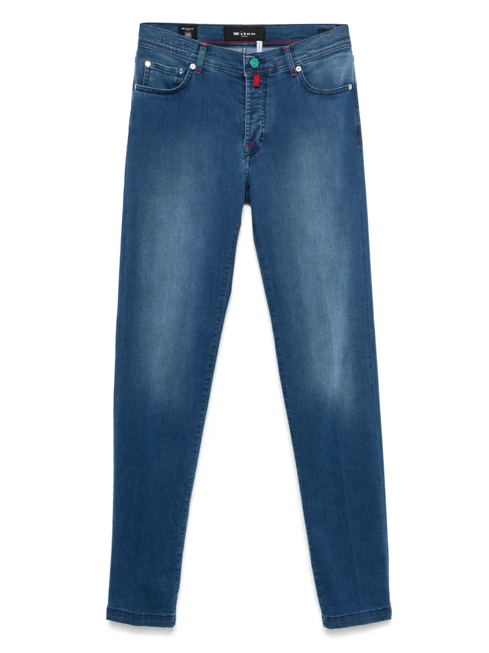 Джинсы с нашивкой-логотипом Kiton, синий
Джинсы с нашивкой-логотипом Kiton, синий