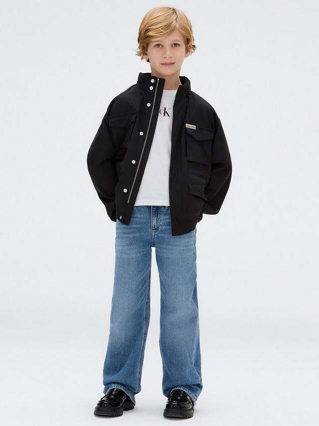 Детская худи с молнией и капюшоном Calvin Klein, Black
Детская худи с молнией и капюшоном Calvin Klein, Black