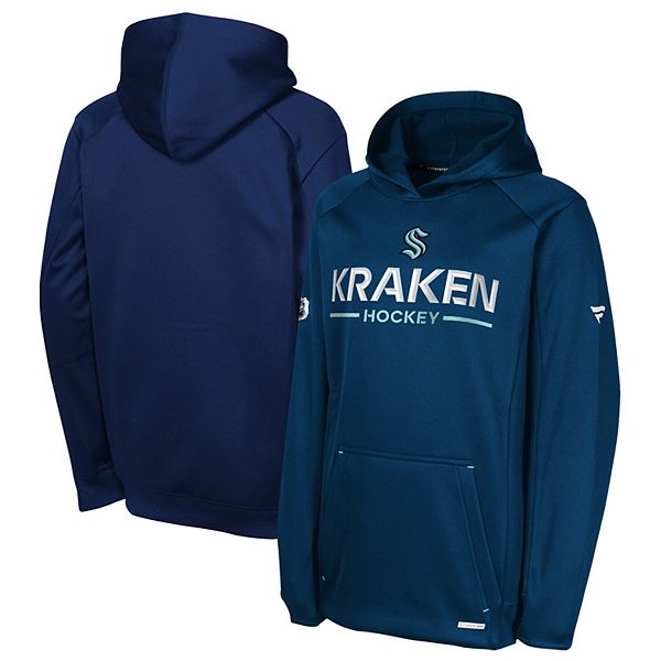 Толстовка с капюшоном raglan Youth deep sea blue Seattle Kraken Authentic Pro Rink Fanatics
Толстовка с капюшоном raglan Youth deep sea blue Seattle Kraken Authentic Pro Rink Fanatics