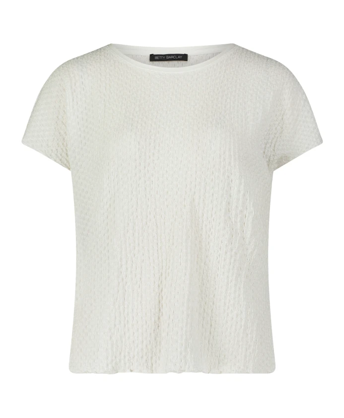 Текстурированная рубашка с вырезом-лодочкой Betty Barclay, белый
Текстурированная рубашка с вырезом-лодочкой Betty Barclay, белый