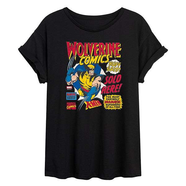 Футболка Wolverine Comics oversize для подростков Marvel
Футболка Wolverine Comics oversize для подростков Marvel