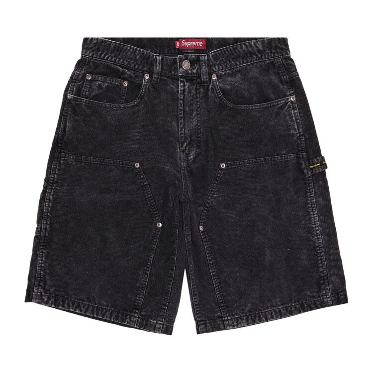 Шорты Supreme Washed Corduroy Double Knee Painter Short, черный
Шорты Supreme Washed Corduroy Double Knee Painter Short, черный