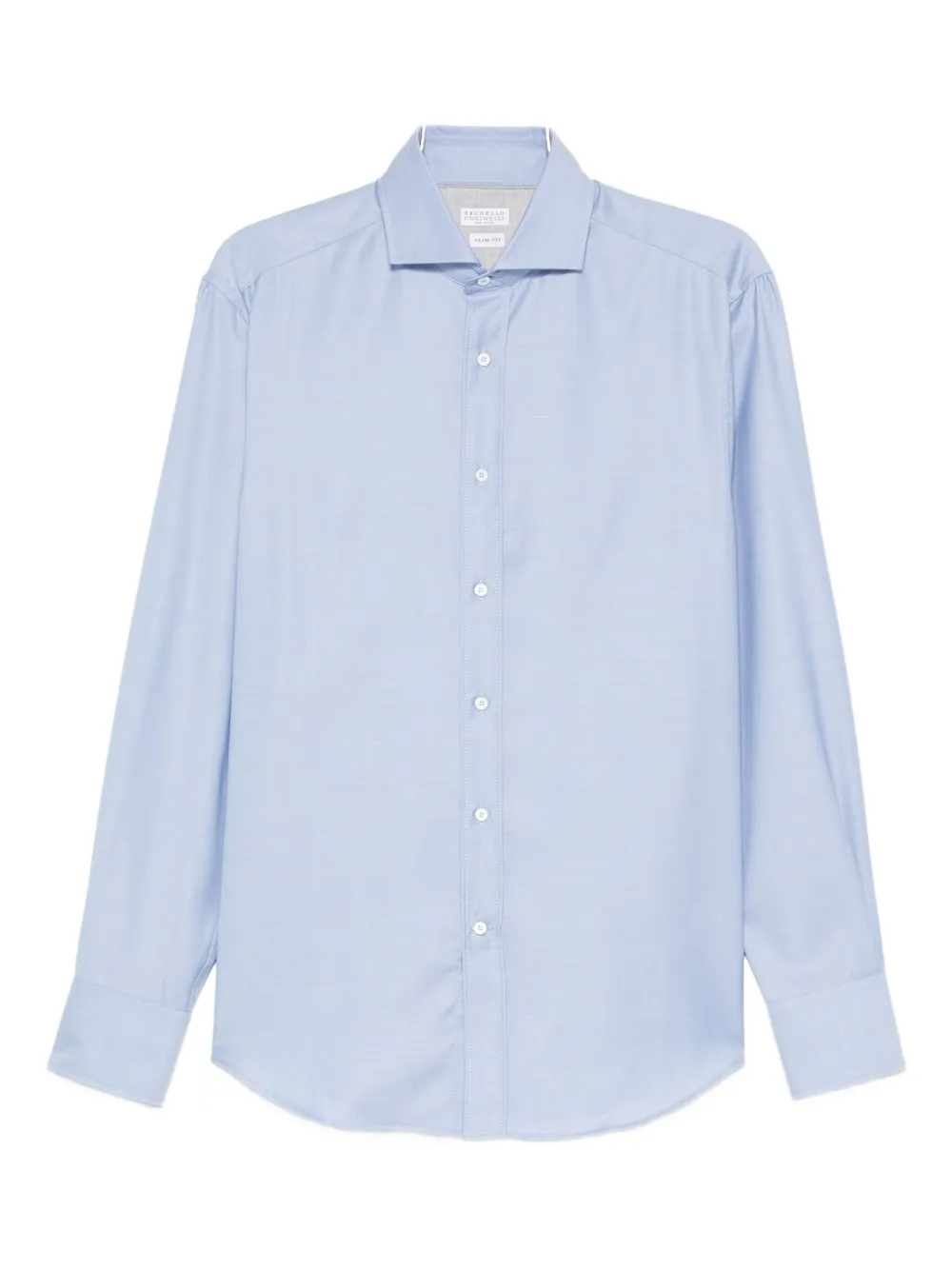 Рубашка на пуговицах с длинными рукавами Brunello Cucinelli, синий
Рубашка на пуговицах с длинными рукавами Brunello Cucinelli, синий